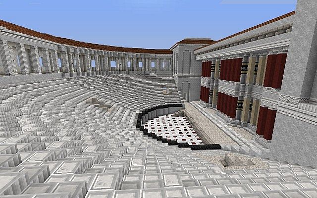 Roman Theater Minecraft Project