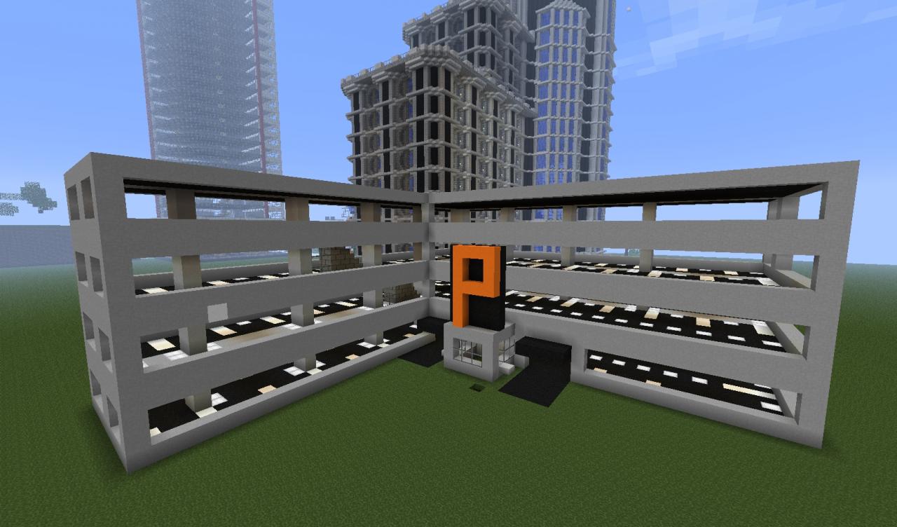 Parking Garage Minecraft Map
