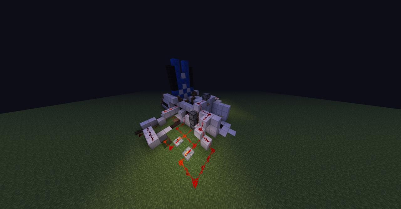 Automatic 2x1 and 3x3 Redstone Doors Minecraft Map