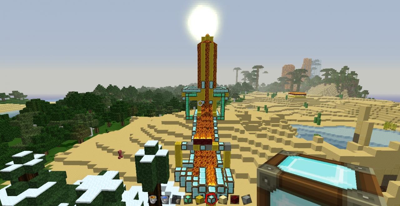 Lava Fall Minecraft Map