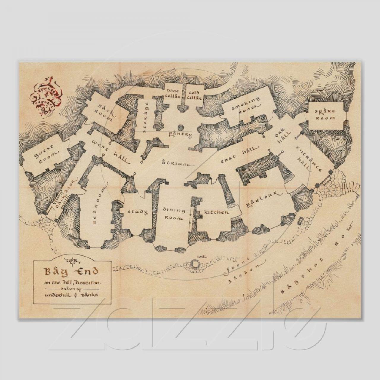 Bag End Minecraft Map