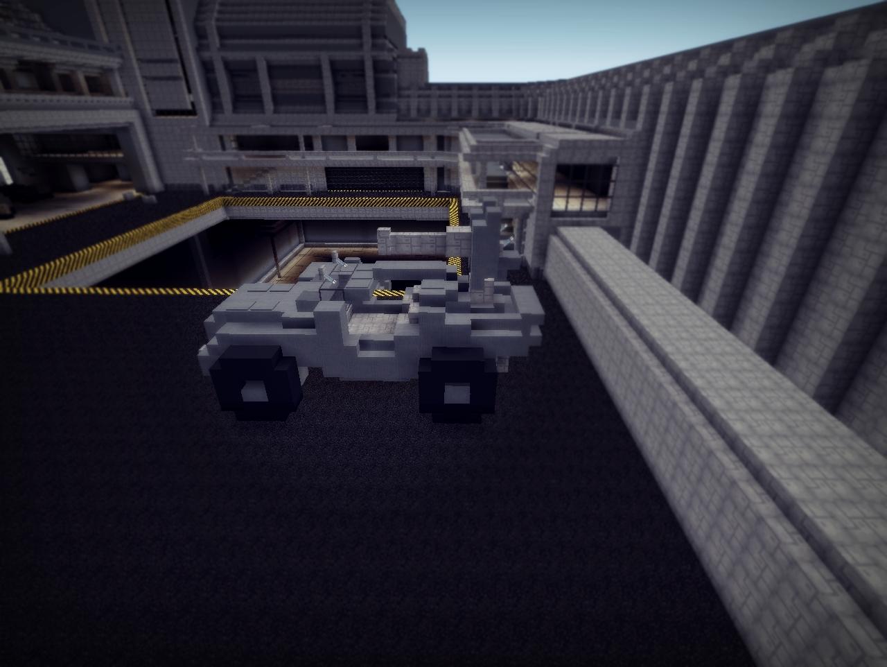 UNSC Halo Gauss Hog Minecraft Map