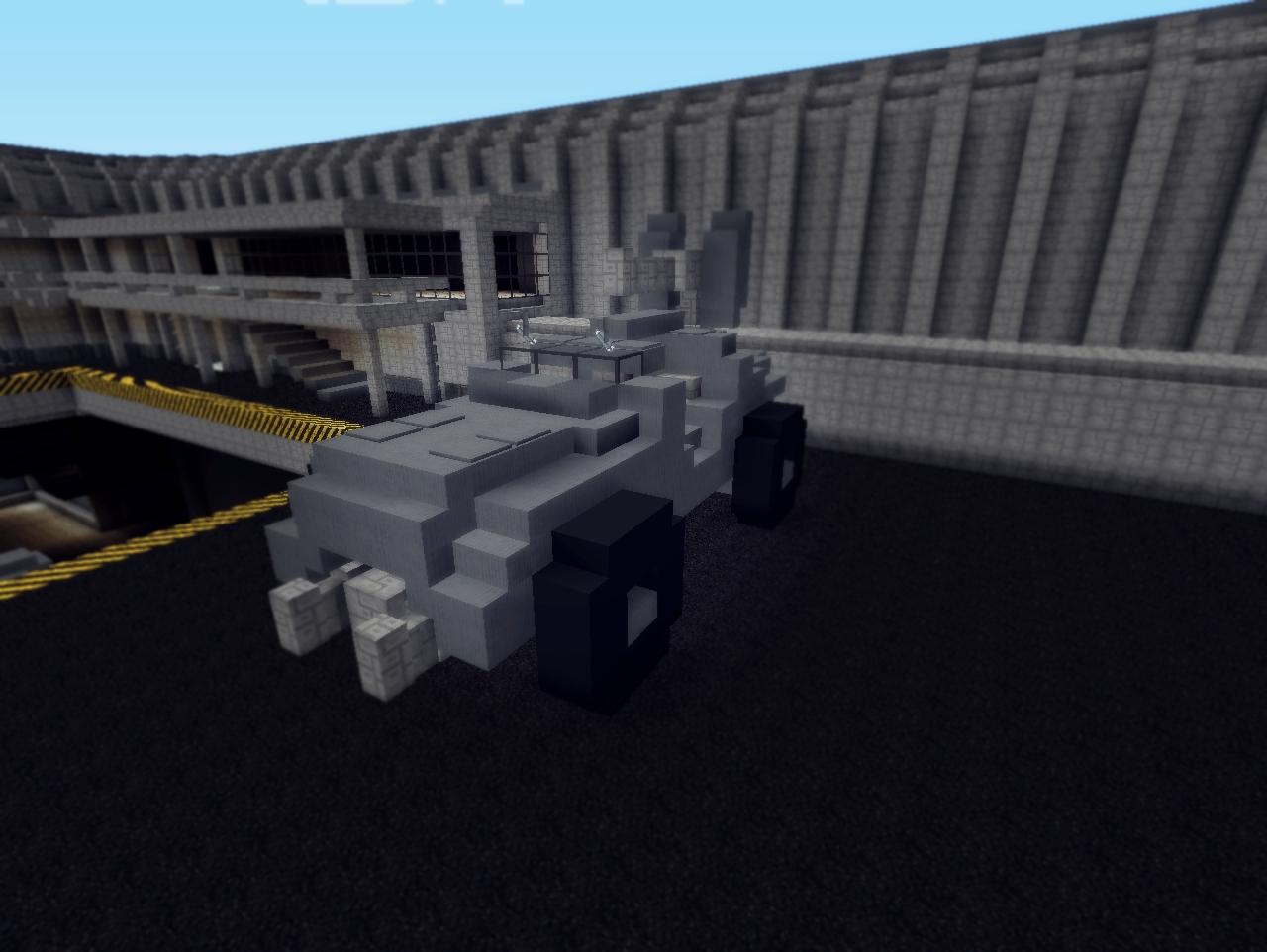 UNSC Halo Gauss Hog Minecraft Map