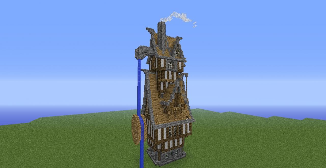 Steampunk Building Style Test Minecraft Map Steampunk Building Style Test Minecraft Map