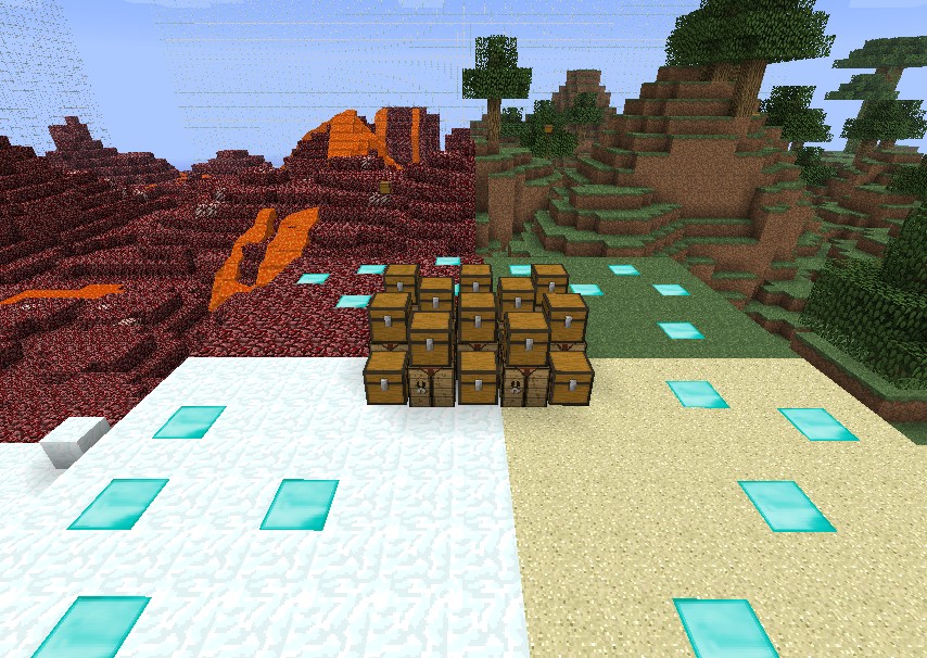  HungerGames Map Biomes Chests 20 Players Minecraft Map