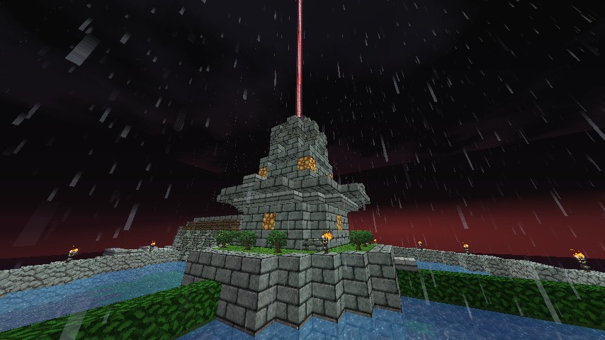 Server Spawn Building Minecraft Map