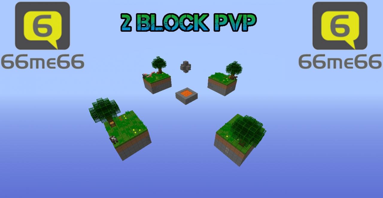2 Block Pvp Minecraft Map