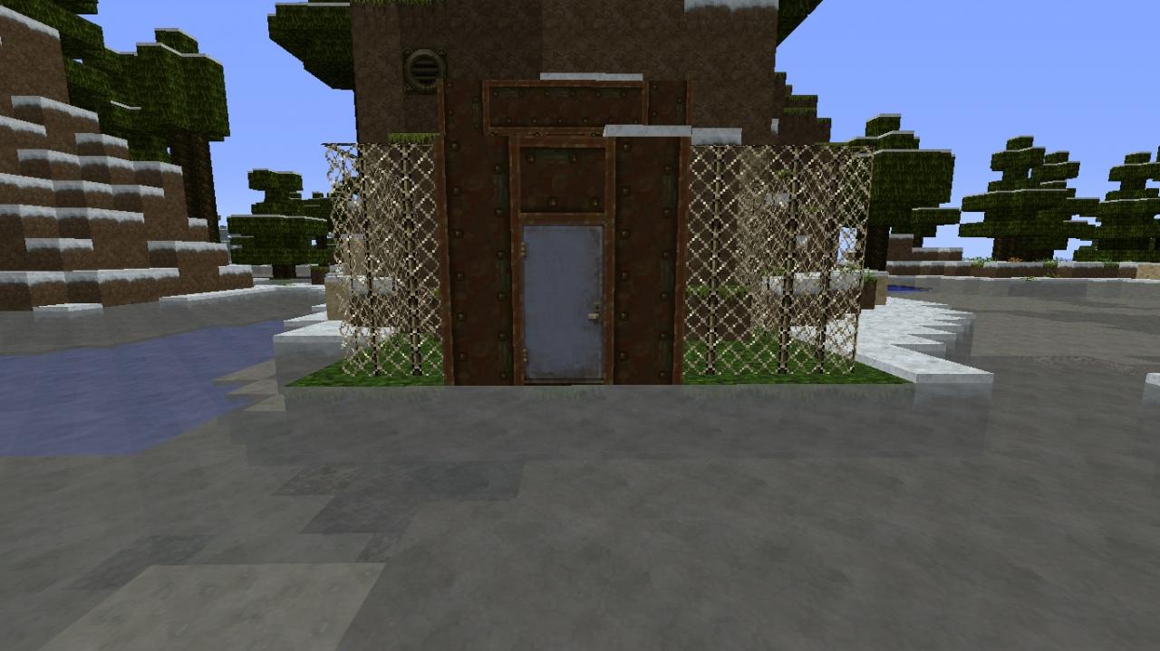 PostApocalyptic nuclear bunker Minecraft Map