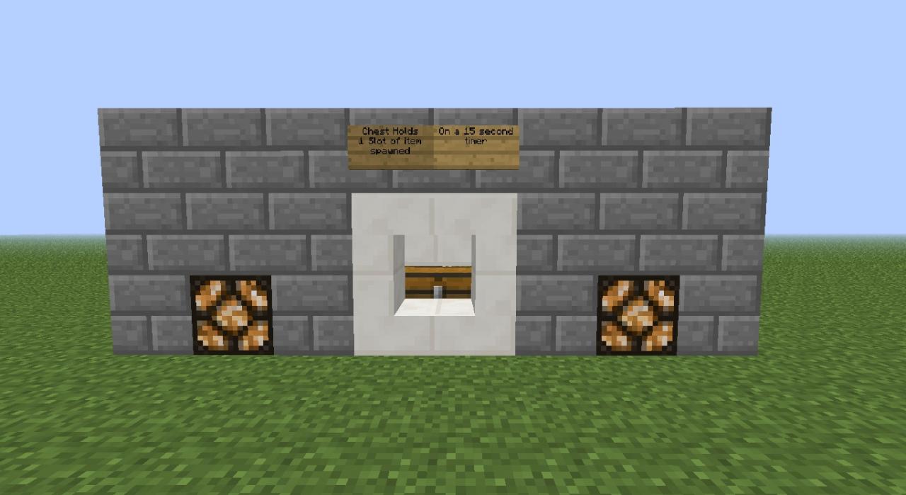 AutoRefilling Chests [Infinite][Vanilla][1.5.1] Minecraft Map