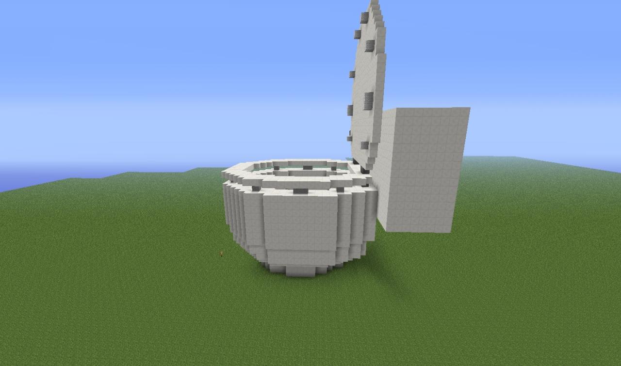 Giant Toilet Minecraft Map