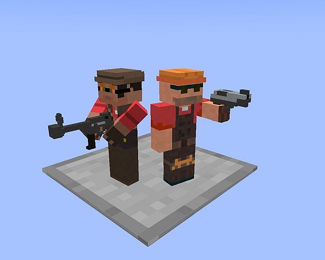 The SMG and the Pistol.