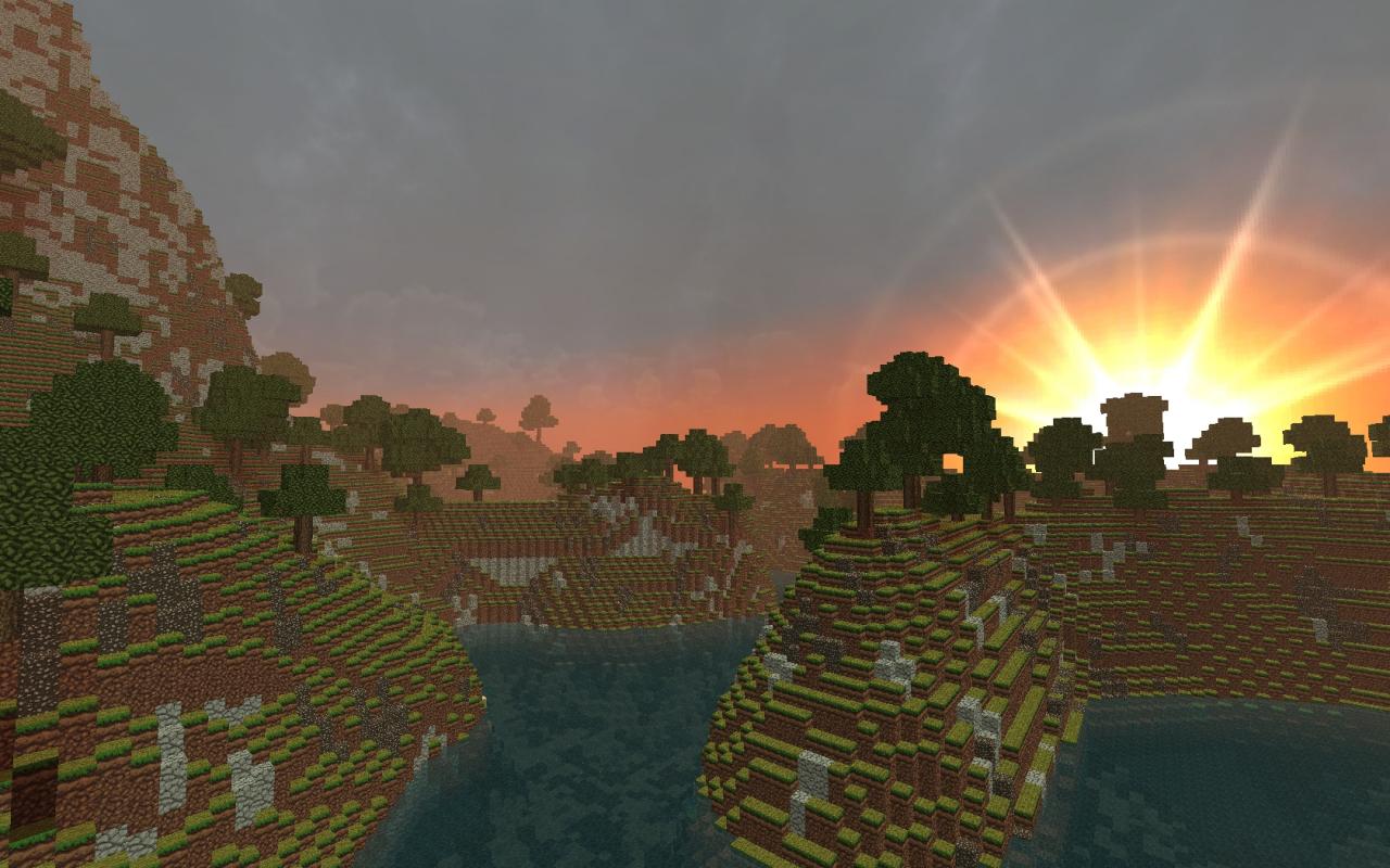 Riversea - Flowing water // Landscape // WITH DOWNLOAD Minecraft Map