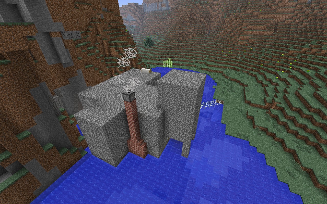 Modern Water House Minecraft Map