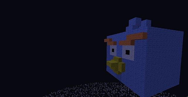 Square Blue bird
