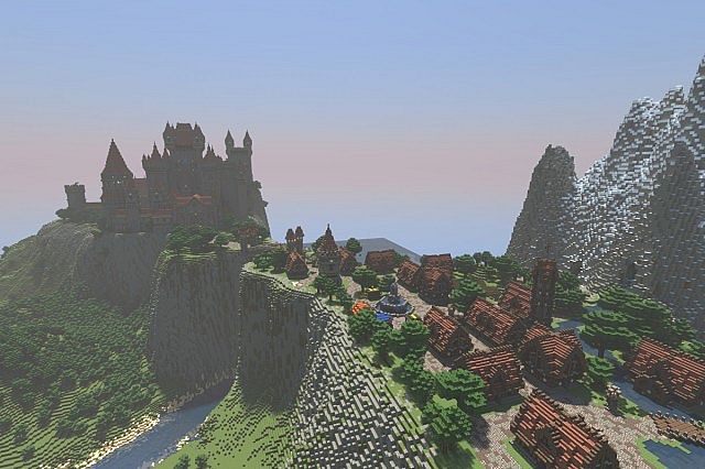Lightfall Castle Minecraft Map
