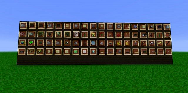 Some items and blocks