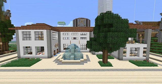 A Contemporary home located outside spawn.