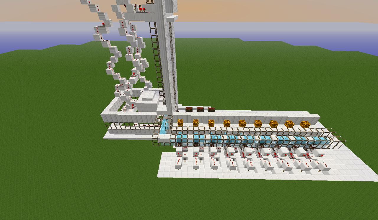 Redstone Automatic Sorting Machine (Works in 1.6.2) Minecraft Map