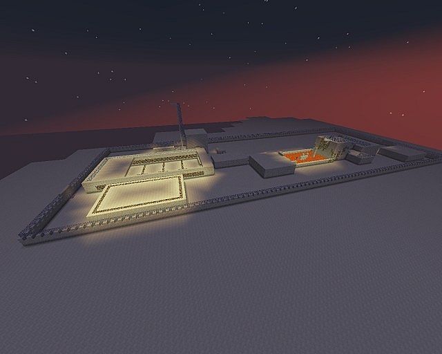 This is it at night!