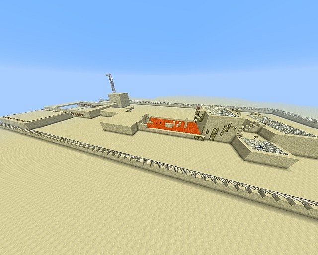 This is a nice side shot of the lava parkour and closing stairs!