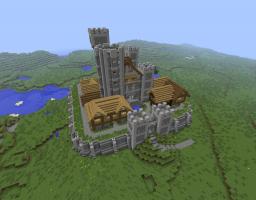 Medieval multiplayer fortress. Minecraft Map & Project