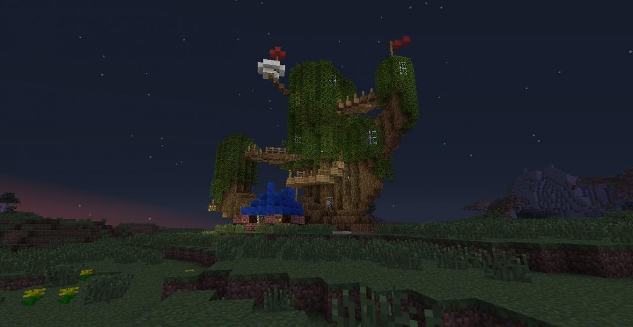 Adventure Time Tree House Minecraft Map