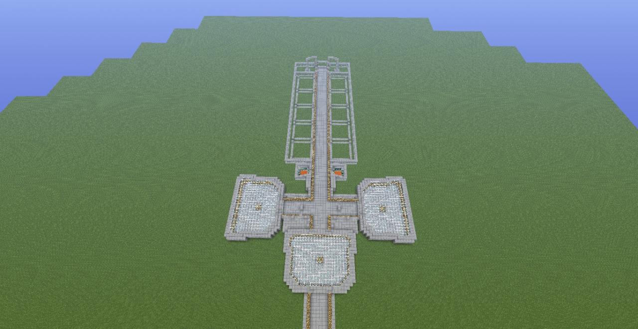 SuperFlat World Server Spawn Minecraft Map