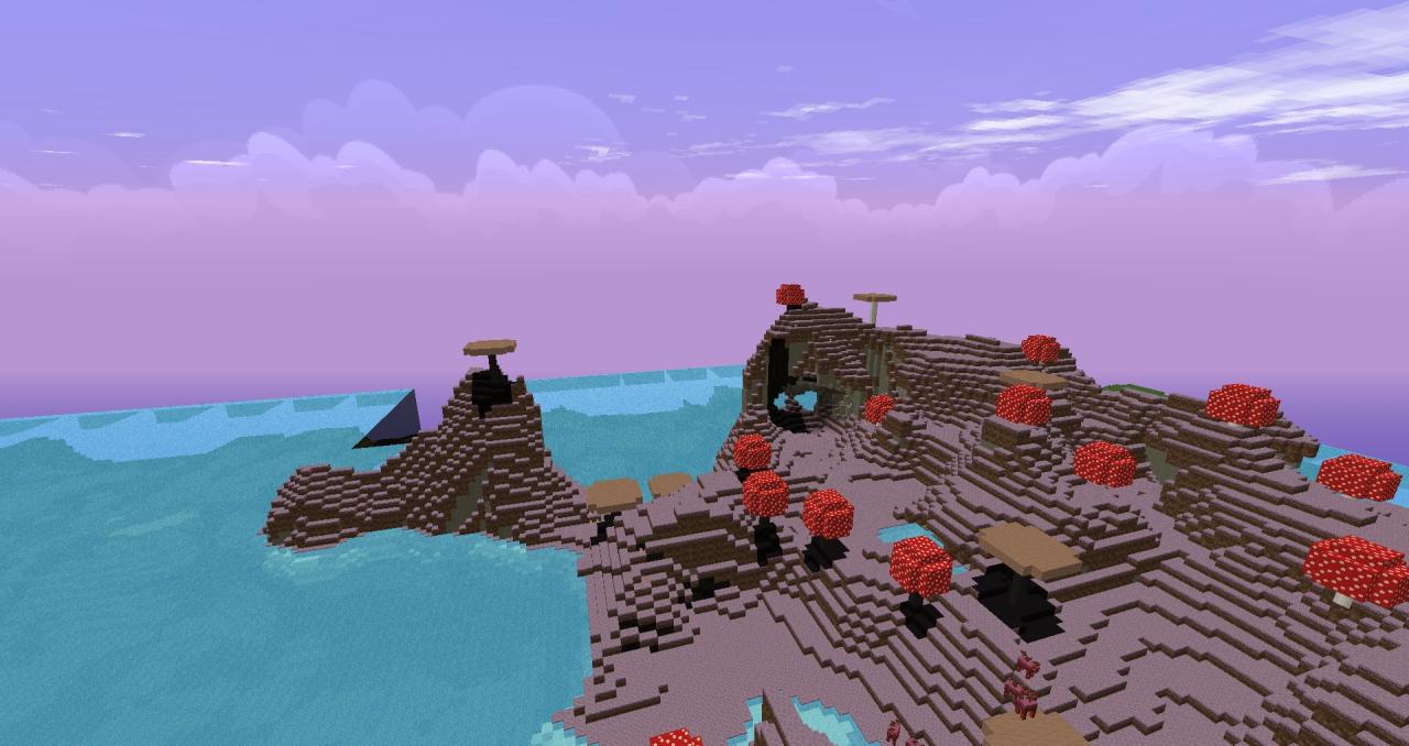 Mushroom Biome Minecraft Map