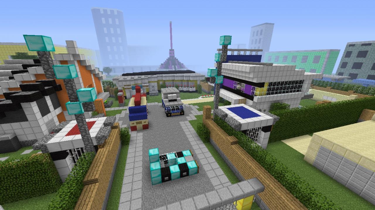 Minecraft Nuke Town 2025 Remake(Black Ops 2) Minecraft Map