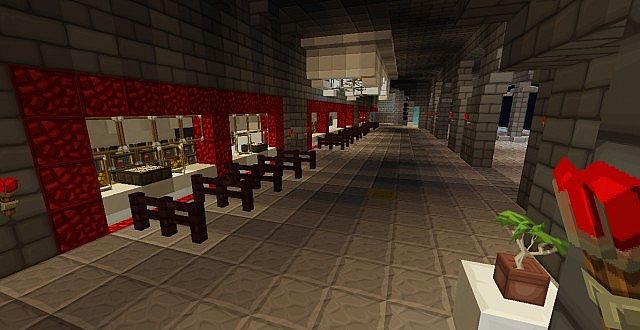 Ticket booths inside level 1