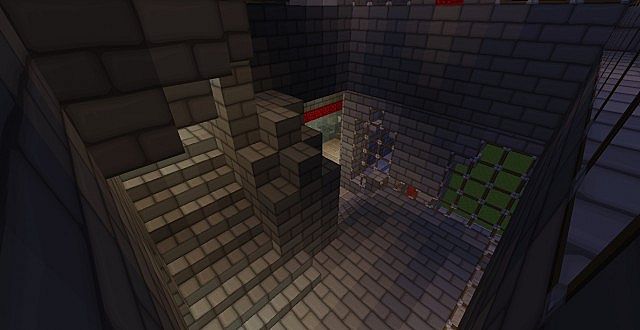 South main stair well to second floor