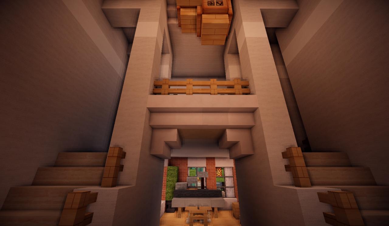 Colonial Brick House Minecraft Map