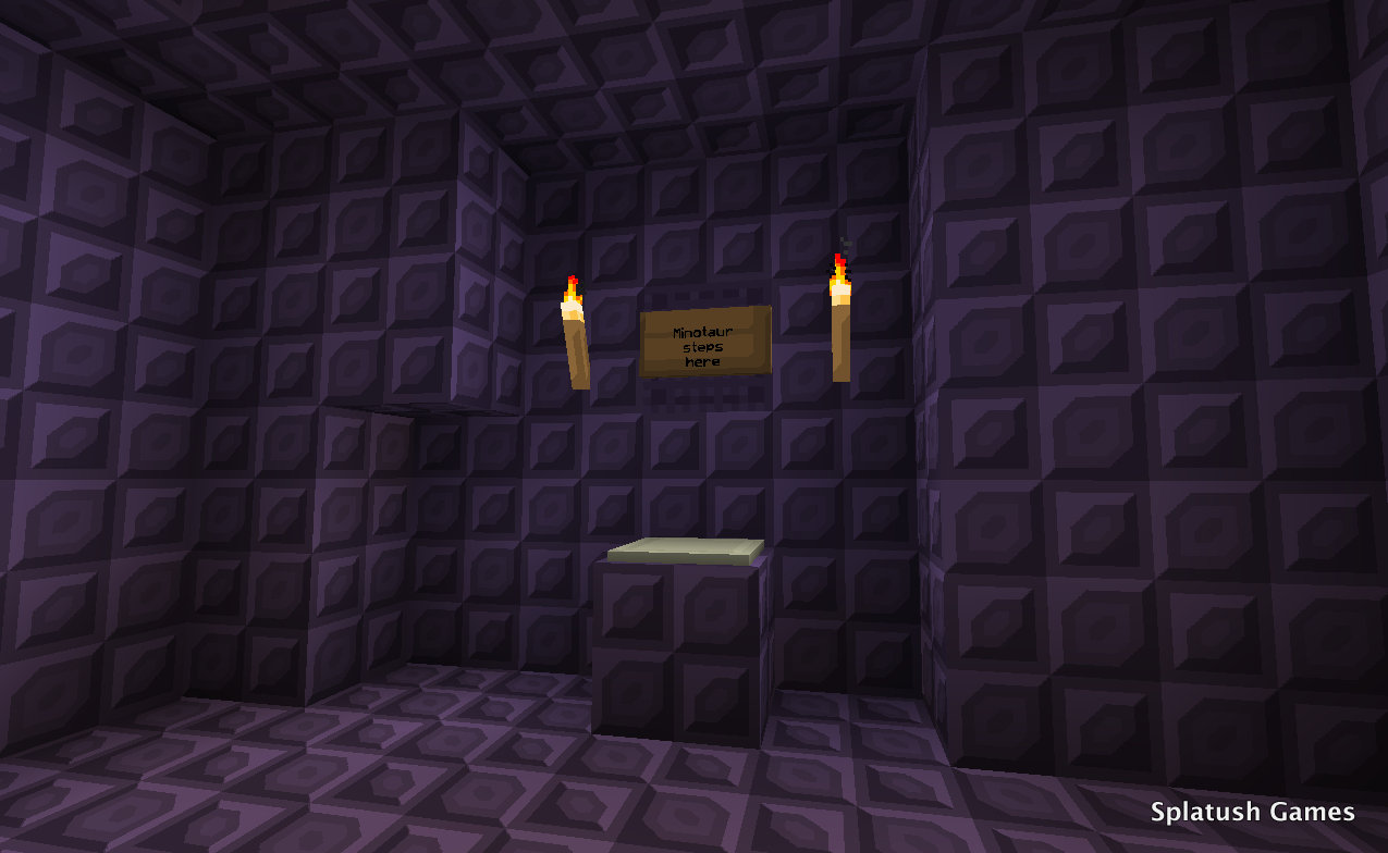 Minotaur Maze Minecraft Map