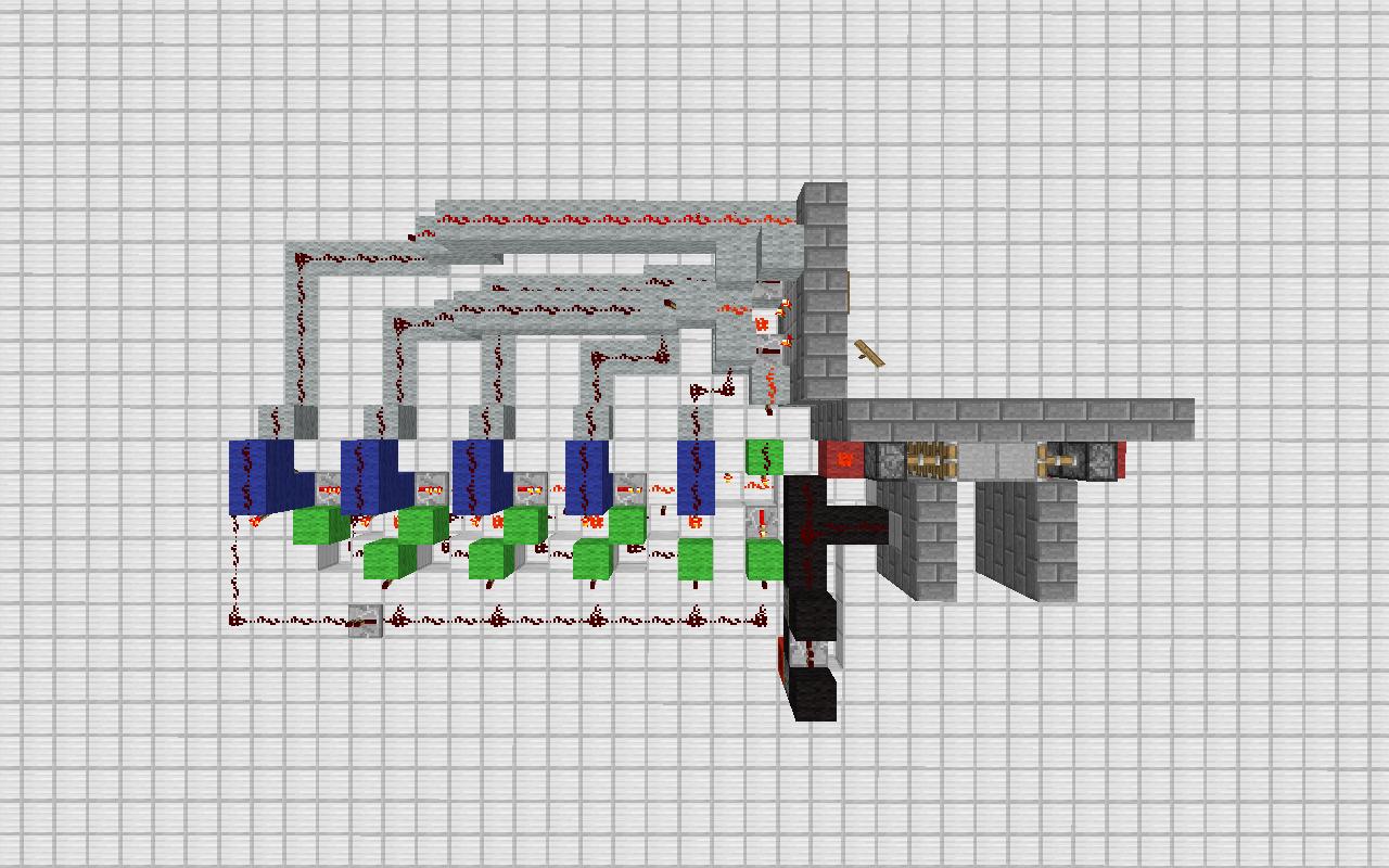 Combination lock by ABRminecraft Minecraft Project