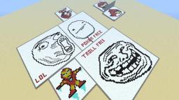 Pixel art memes and other Minecraft Map & Project