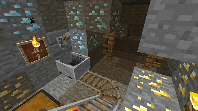 The Inside of the Mine Shaft