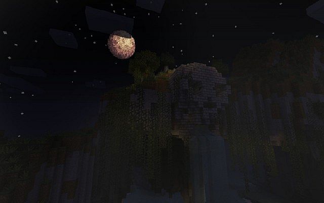 Moonlit Temple