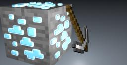 Cinema 4D Diamond block Minecraft Map & Project