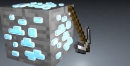 Cinema 4D Diamond block Minecraft Map & Project