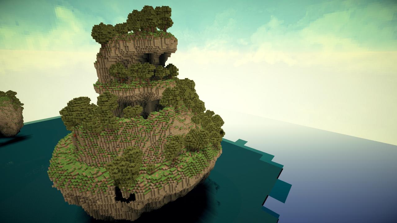 Floating islands [Part 2] Minecraft Map