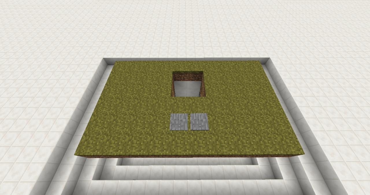 2x2 Piston Trapdoor Minecraft Map