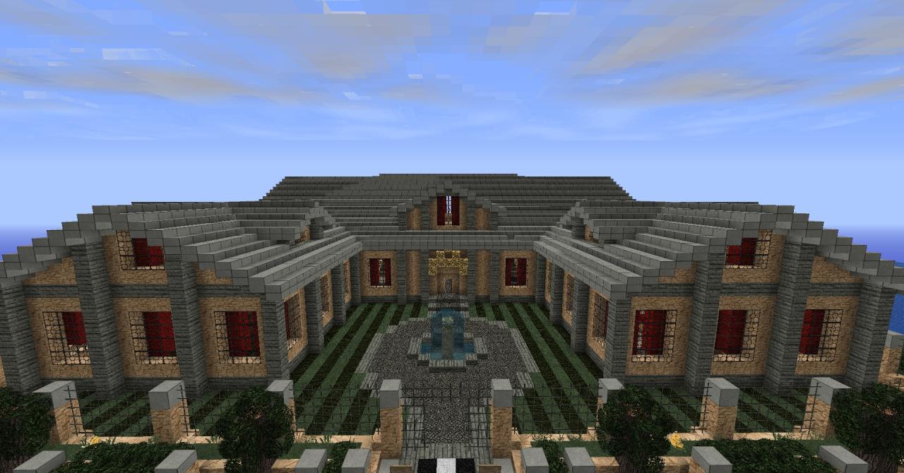 Super spawn mansion Minecraft Map