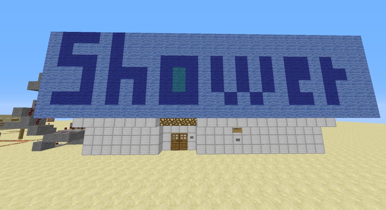 Automatic Shower v1.0 Minecraft Map