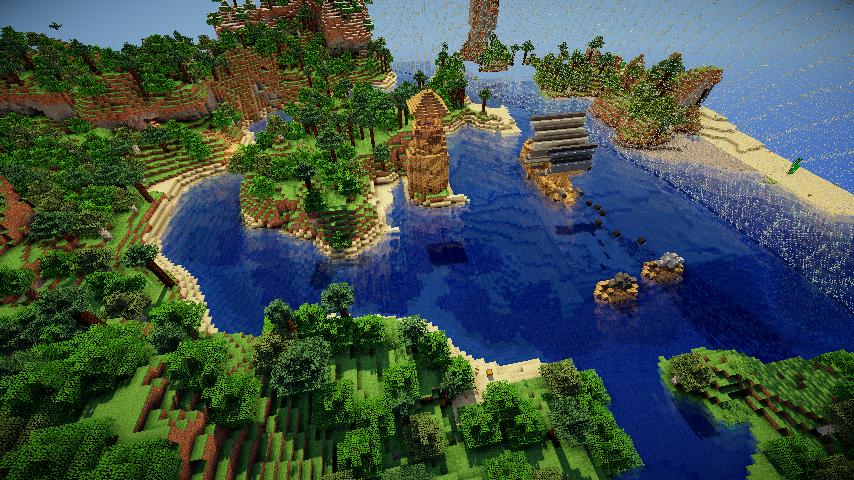 Flaire Woods MCSG Map Minecraft Map