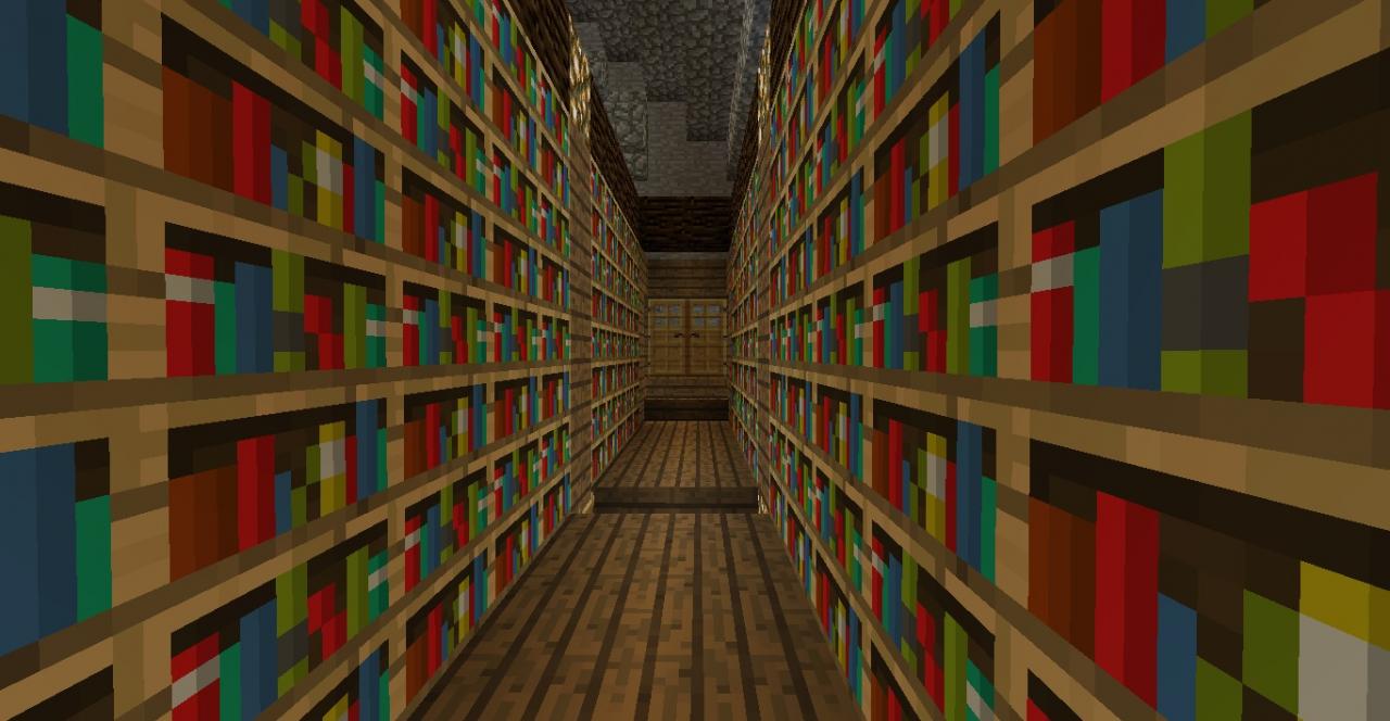 Library Minecraft Map