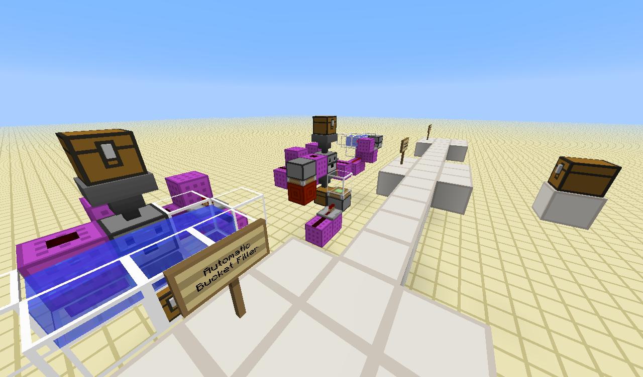 Bucket Systems Minecraft Map