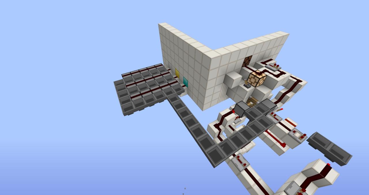 fully automatic redstone armour stand Minecraft Map