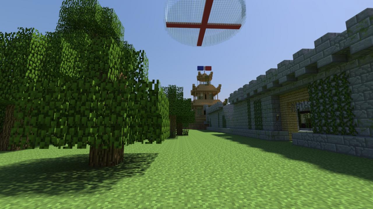 Paintball Map Asia Style Minecraft Map