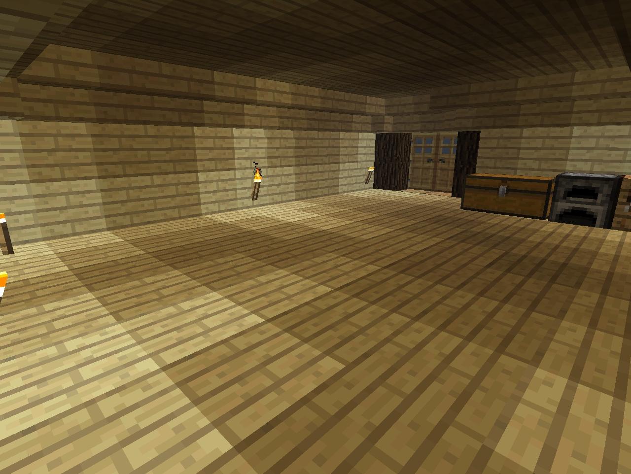 House With Hidden Chests Minecraft Map