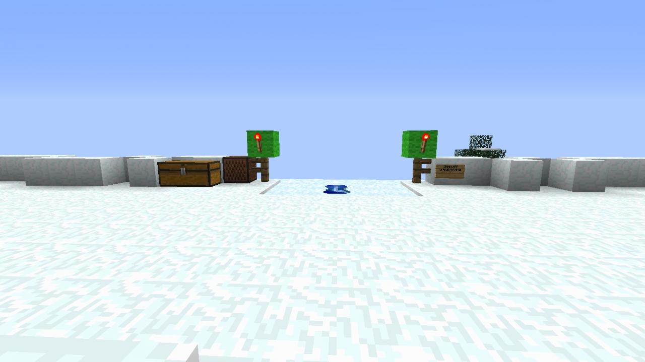 SnowBoarding V1.0! Minecraft Map